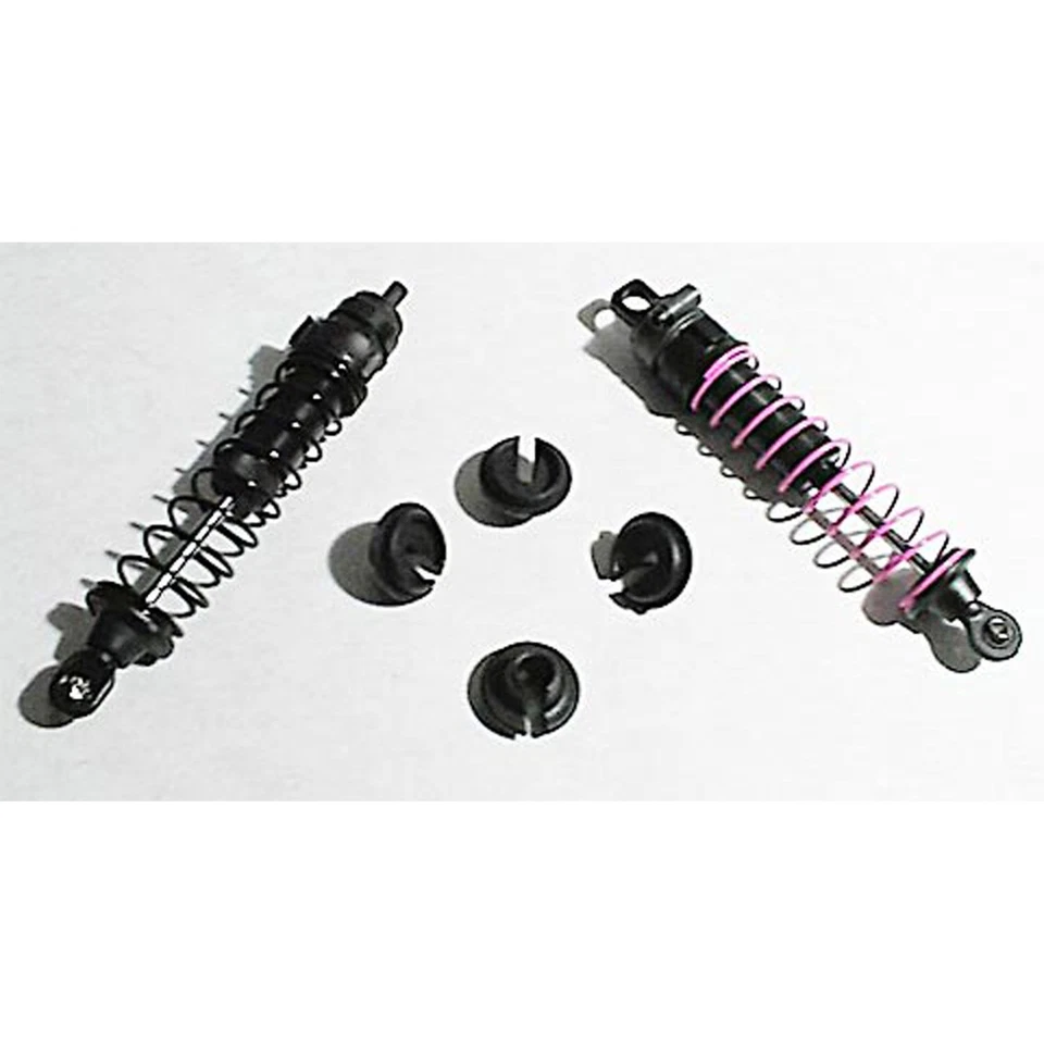 RPM 73152 Lower Spring Cups Black (Does Not Fit GTR Shocks): 1/10 Traxxas Slash - Image 1 of 1