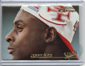 Pinnacle 1996 tachuelas llenas de acción promoción Jerry Rice #3 Salón de la fama 49ers A19 - Imagen 1 de 2
