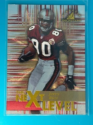 Pinnacle Inscriptions The Next Level #44 1997 Jerry Rice 49ers Foto 1 de 4
