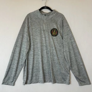 Atlanta United FC MLS Damen Extra Large grau 1/4 Viertel Reißverschluss Langarm - Bild 1 von 18