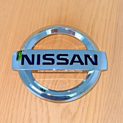 Nissan Front Grille Emblem Chrome Logo for Rogue 10-17 Altima Kicks Murano Quest Foto 1 de 4