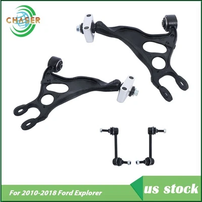 Kit de eslabones de barra estabilizadora de brazos de control superiores traseros K643337 para Ford Flex 2010 2011-2018 Foto 1 de 4