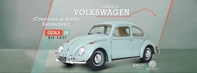 CONSTRUYE TU VW ESCARABAJO (ESCALA 1:8 SALVAT) 125 FASCICULOS PARA ARMAR - Immagine 1 di 4