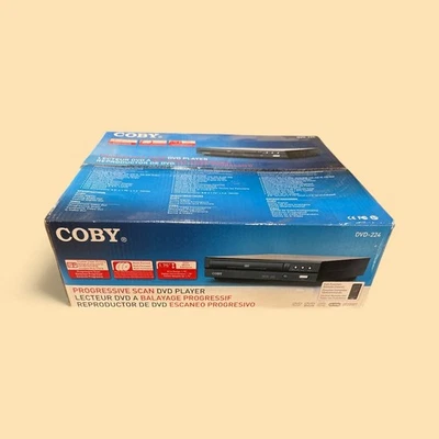 Coby DVD-224 Progressive Scan DVD/CD Player with Dolby Digital (New in Box) - Image 1 of 4