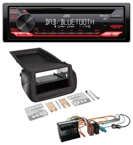 JVC CD DAB USB Bluetooth MP3 Autoradio für Citroen Nemo Peugeot Bipper ab 2008 - Bild 1 von 7
