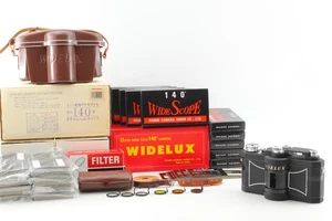 FULL SET [ Unused in Box ] PANON WIDELUX F8 140 Panoramic 35mm Film Camera JAPAN - Picture 1 of 17