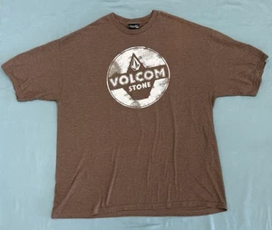 Used volcom t shirt xxl Brown - Picture 1 of 4