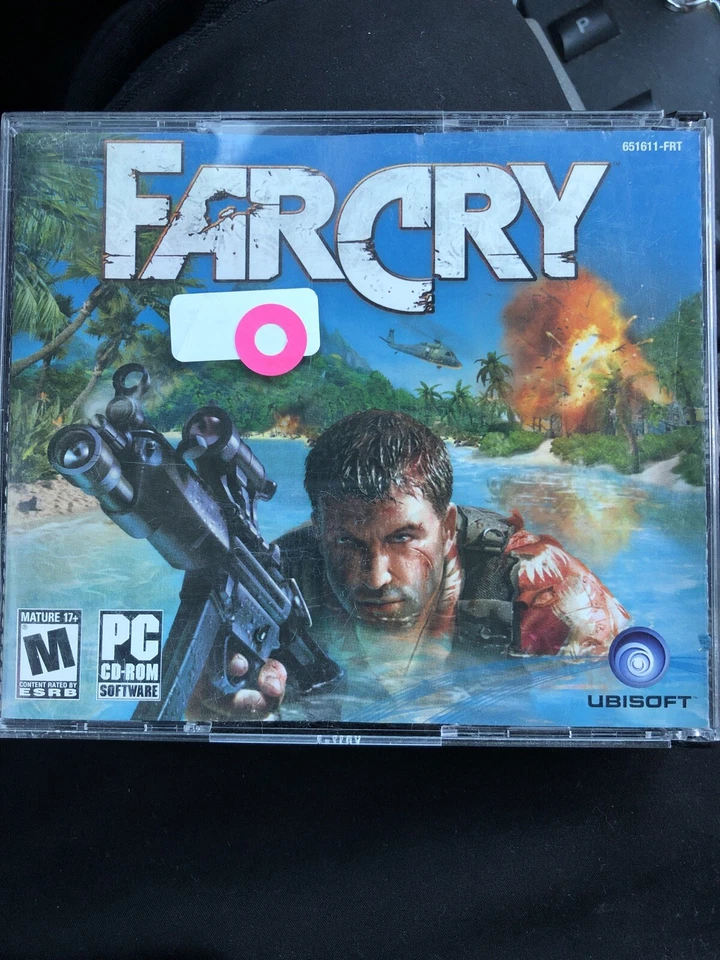 FAR CRY PC CD-ROM - 4 Discs - 2004 Ubisoft - Video Game Far Cry - Mature Shooter - Image 1 of 1