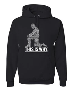 Black Lives Matter This is Why Victim Names Men Hooded Sweatshirt Hoodie - Picture 1 of 19