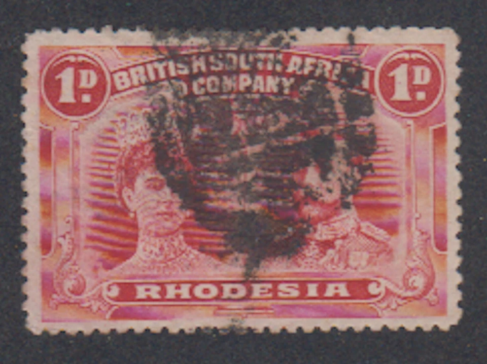 Rhodesia - 1910 - SC 102 - Usado - Perf 14 Foto 1 de 1