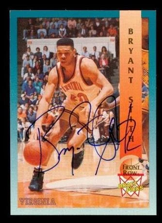 Front Row Authentic Signatures 1992 494/1000 Bryant Stith #66 novato automático radiocontrol Foto 1 de 2