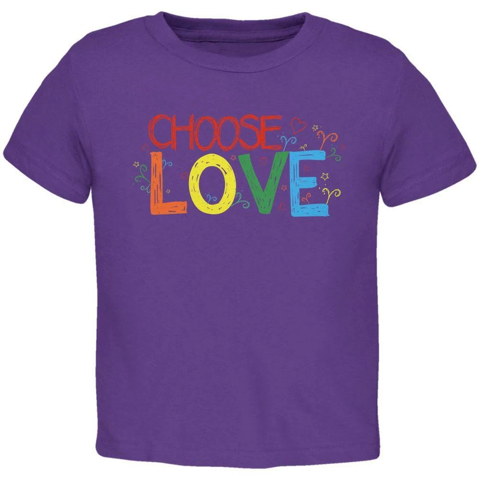 Camiseta LGBTQ Choose Love para niños pequeños Foto 1 de 1