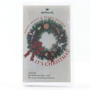 It's Christmas by Sandi Patty & Peabo Bryson (Cassette Tape, 1996, Hallmark) NEW - Picture 1 of 6