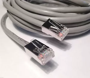 Belkin Shielded Cat5e Patch Cable RJ-45 for Panel Switch Router Firewalls 15ft - Picture 1 of 5