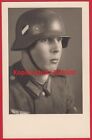 org Foto: Wehrmacht Portrait junger Soldat Landser Heer Stahlhelm steel-helmet 2