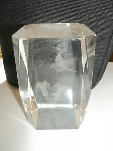 CRYSTAL HUMMINGBIRD & FLOWER - Picture 1 of 2