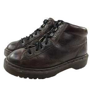 Stivaletti Dr. Martens da uomo 8287 Air Wair in pelle marrone US 8 made in England - Foto 1 di 10