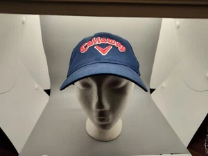 Callaway Golf Hat Blue Adjustable Strapback Embroidered Logo NWT! - Picture 1 of 9