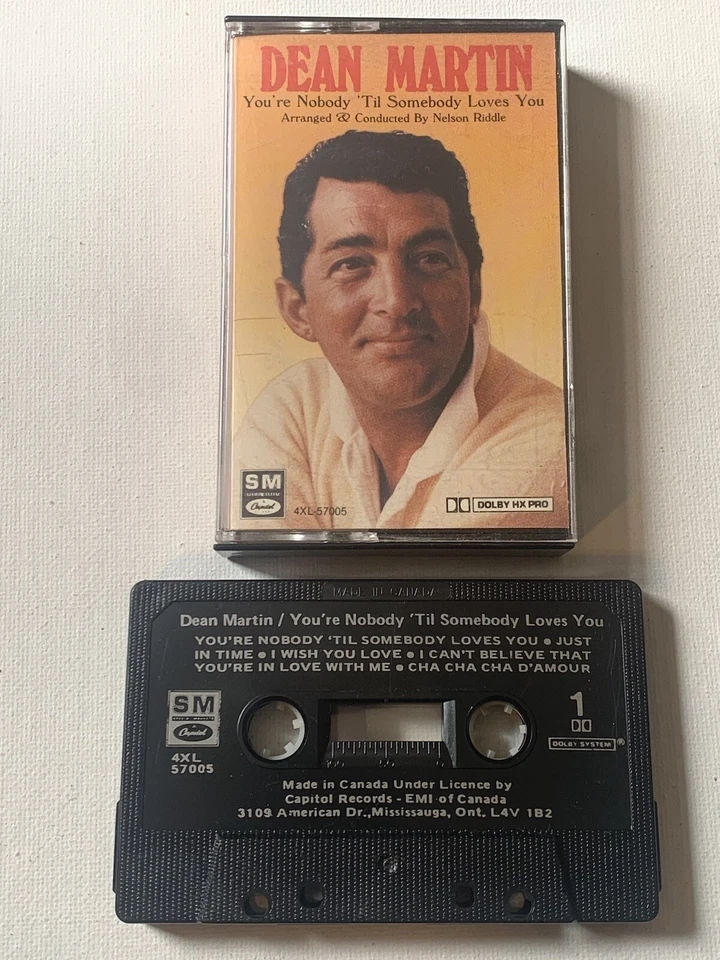 Dean Martin You're Nobody 'Til Somebody Loves ̼ (кассета)  - Изображение 1 из 1