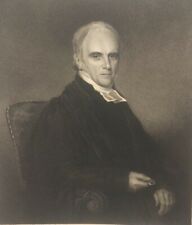1824 Antique Portrait - Revd. Samuel Seyer - English Cleric & Bristol Historian