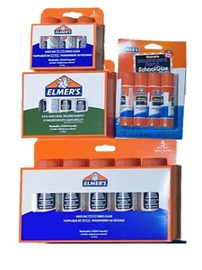 6g / 7g / 20g / 40g ELMERS Washable Child Safe Arts & Crafts School Glue Sticks - Picture 1 of 8
