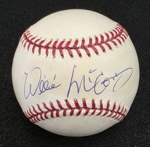 WILLIE McCOVEY Signed Official Baseball-HALL OF FAME-SAN FRANCISCO GIANTS-PSA - Picture 1 of 7