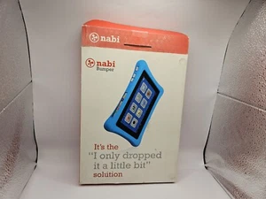 Nabi 2 Bumper with Customizable Name Plate by Fuhu, Inc (Blue) New Open Box - Picture 1 of 6