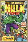 Incredible Hulk 127 Fn+ Tyrannus! Mole Man! Mogol! Moloids! Tyrannoids 1970 V348