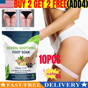 Natural Herbal Detox Shaping Cleansing Foot Soak Beads Body Slimming Detox - Picture 1 of 12