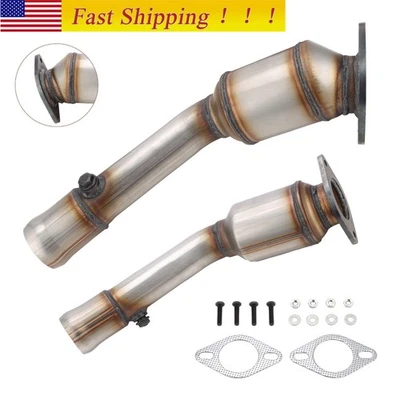 2x Catalytic Converter For Ford Mustang 5.0L GT & Boss 2011-2014 Easy to Replace Foto 1 de 4