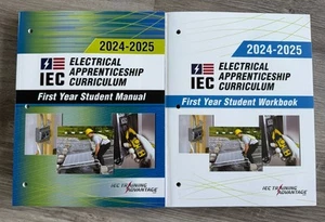 2024-2025 Electrical Apprenticeship Curriculum First Year Manual & Workbook - Picture 1 of 4