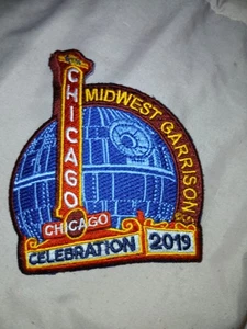 Patch Chicago Midwest Garrison Celebration 2019 Theater Sign 501st Death Star - Picture 1 of 9