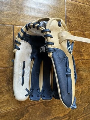 Rawlings Playmaker Series Youth Baseball Glove, Camel/Navy, 11.5 inch, Right - Image 1 of 4