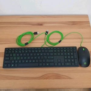 Keyboard HP Pavilion Power Gaming Keyboard And Mouse Set TPC-P001K NEW - Photo 1/10