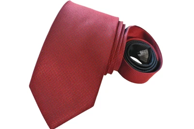 JOHN W NORDSTROM CORBATA HOMBRE ROJA/GEOMÉTRICA Ancho: 3.5/8" Largo: 65" XL Foto 1 de 3