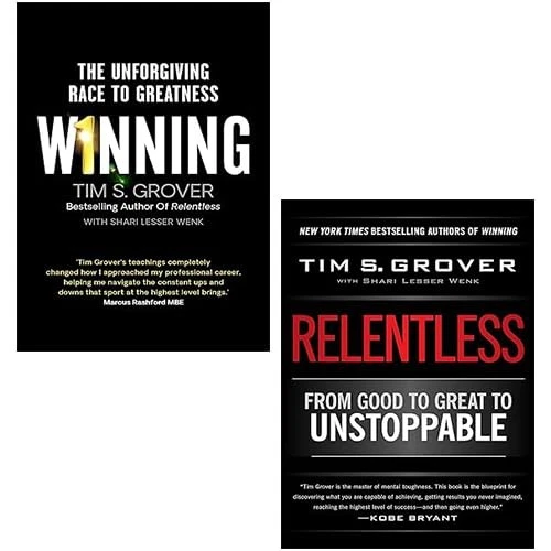 Tim Grover 2 Books Set Winning The Unforgiving Race,Relentless From Good - Imagem 1 de 1