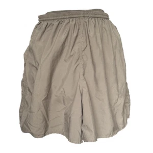 Patagonia Shorts Womens sz M Lightweight Workout Activewear Pocket Brown - Picture 1 of 11