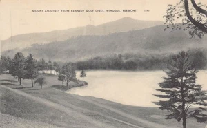 Mount Ascutney Kennedy Golf Links Windsor Postal Vermont Fairway River SIN PUBLICAR - Imagen 1 de 2