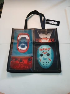 Gamestop HORROR WB Movie Tote Bag Friday The 13th Lost Boys Exorcist Conjuring - Bild 1 von 7