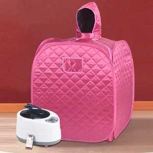Portable Steam Sauna Sauna Tent with Remote Control Fumigation Bath Box - Picture 1 of 12