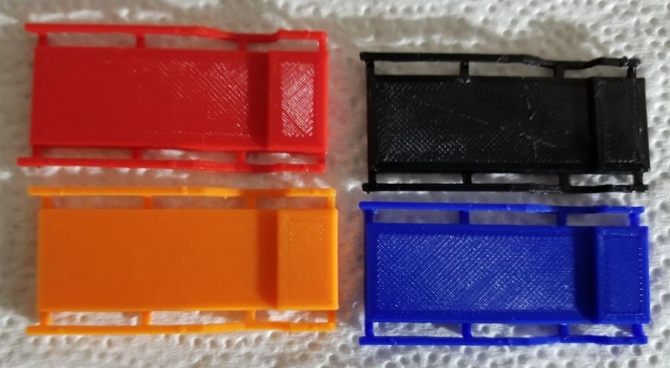 Choose Color RC 1/12 Scale Car Creeper Roller Garage Rock Crawler Mini Accessory - Image 1 of 1