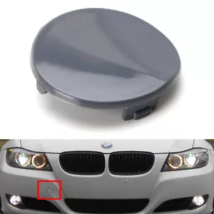 Front Bumper Tow Hook Cap Cover For 09-12 BMW LCI Model 3 Series 328i 335i Sedan - Picture 1 of 8