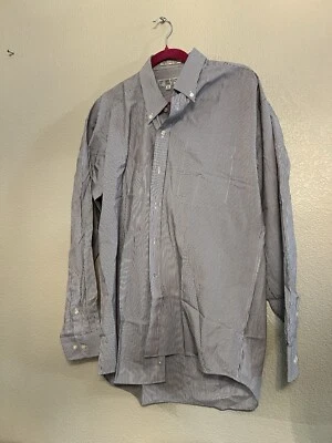 Givenchy Men’s Black And White Striped Button Up Size 16 34/35 Mons - Image 1 of 4