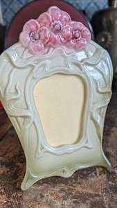 Vintage Jugendstil Bilderrahmen S Bernado Keramik Portugal signiert nummeriert  - Bild 1 von 17