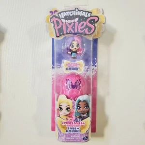 HATCHIMALS Mini Pixies Mystery DOLL 2 PACK JUMBO WINGS Firefly Butterfly - Picture 1 of 10