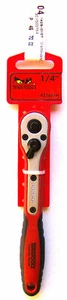 Teng Tools 1400FRP 1/4" Drive Flip Reverse & Quick Release FRP Ratchet Handle - Picture 1 of 5