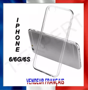 Clear Fine Gel Silicone Case Cover For Apple iPhone 6 / 6G / 6S - Picture 1 of 3