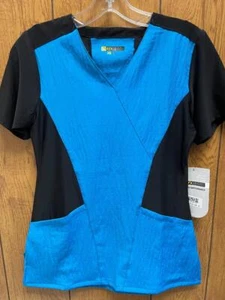 NWT WONDERWINK FFX SPORTS SCRUB SET - MALIBU BLUE - XS - 6714 TOP/5614 PANT - Picture 1 of 2