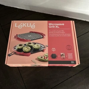NEW- LEKUE MICROWAVE GRILL XL - Picture 1 of 8
