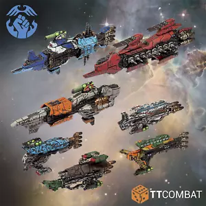Dropfleet Commander Neu in OVP Resistance Core Schiffe - Bild 1 von 8